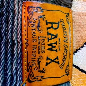 Designer raw x jeans cami print size 32-32